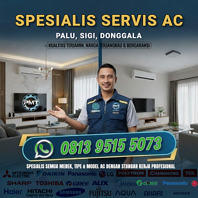 Servis semua merek, tipe & model ac
